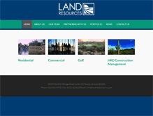 Tablet Screenshot of landresourcesinc.com